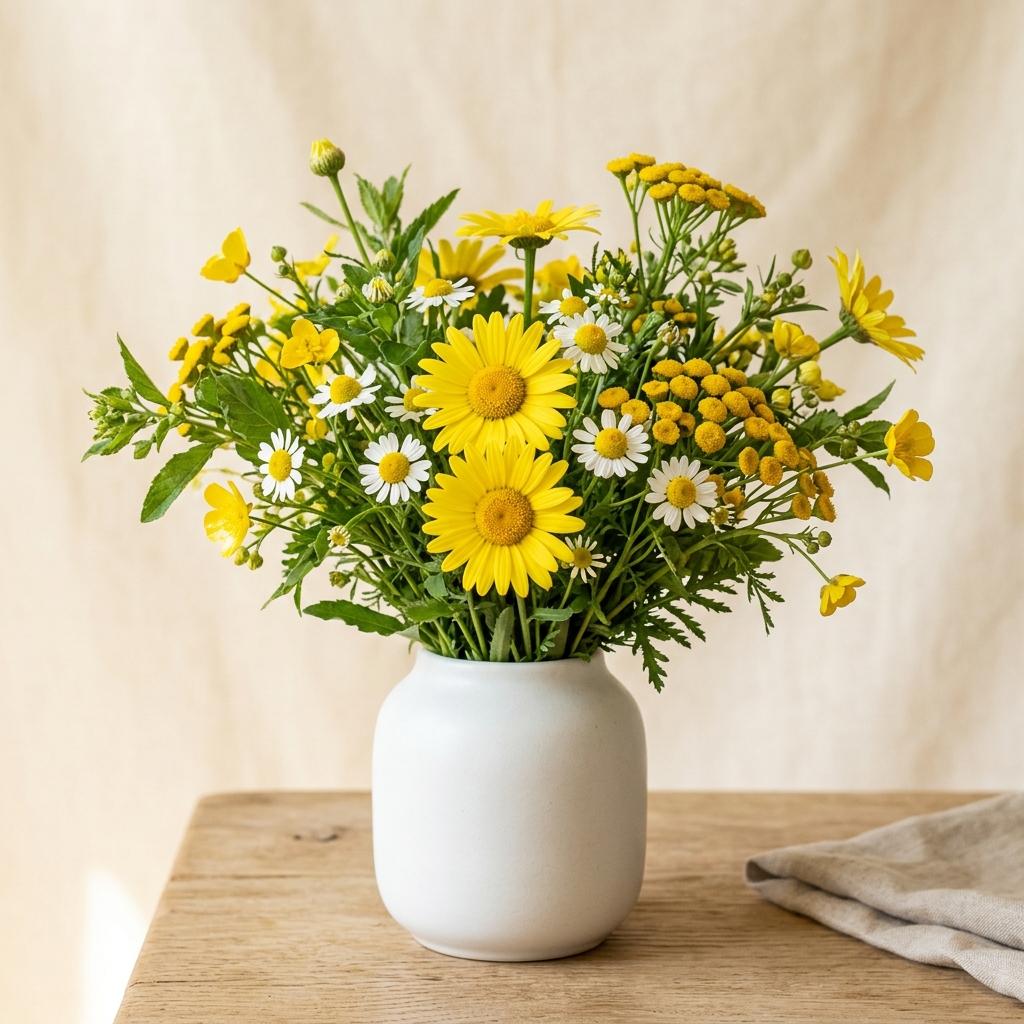 Yellow Daisy Floral Bouquet